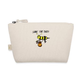 Save the bees - Bio-Täschchen - Natur - Vorne
