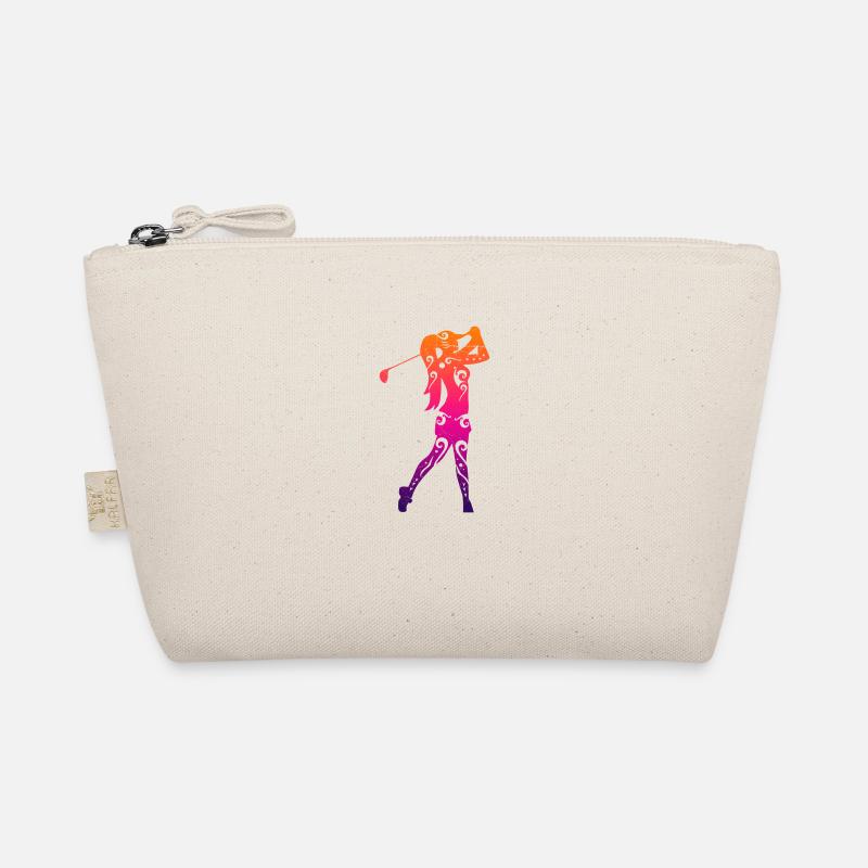 Maori golf girl golf lover gift idea Organic Pouch