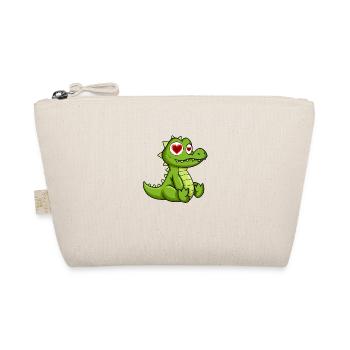 crocodile, crocodile de chéri, sweats à capuche de crocodile, croc - Trousse biologique - nature - Devant