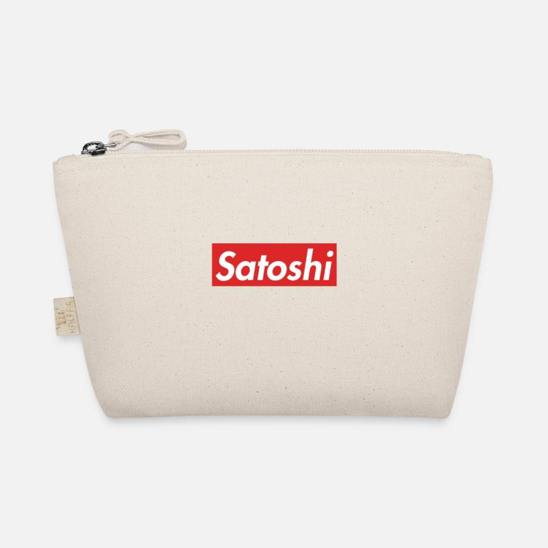 Satoshi Nakamoto - Bio-Täschchen - Natur