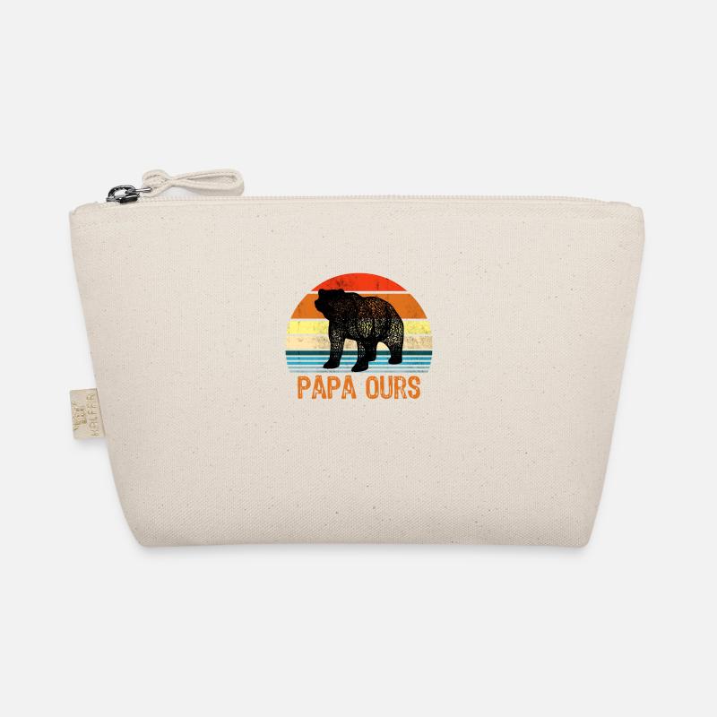 man daddy bear Organic Pouch
