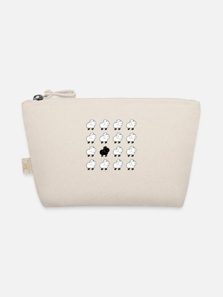 Black sheep -Design par Tonifilm - Trousse biologique - nature - Devant