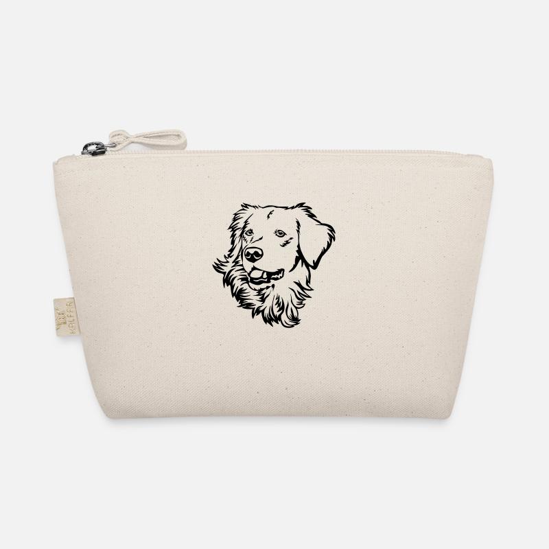 Golden Retriever Head Organic Pouch