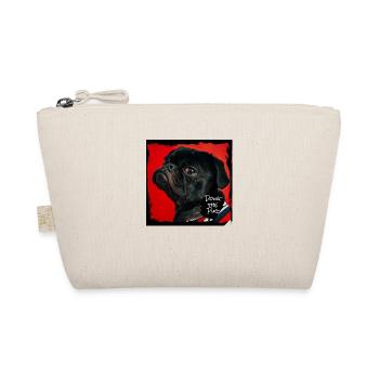 Doug the pug - Organic Pouch - nature - Front