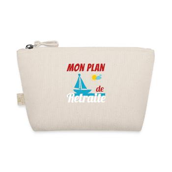 Mon plan de Retraite Bateau à voile Cadeau - Trousse biologique - nature - Devant