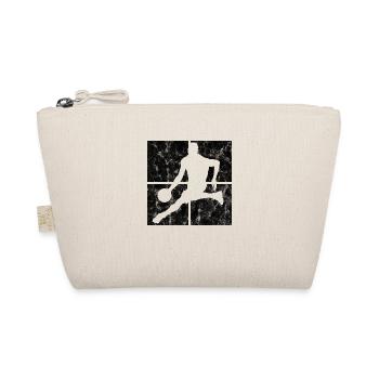 Basketball Retro Basketball Player Basketball Player - Organic Pouch - nature - Front