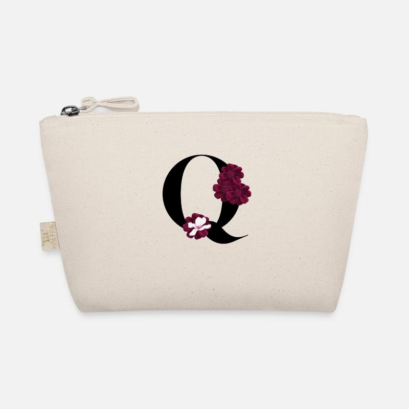 lettre Q fleuris Trousse biologique