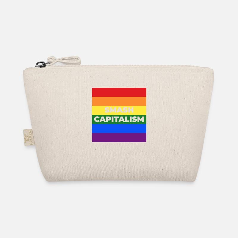 Smash Capitalism LGBT - Bio-Täschchen - Natur