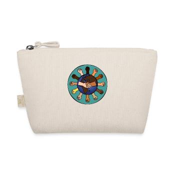 Pas de place pour le racisme - Trousse biologique - nature - Devant