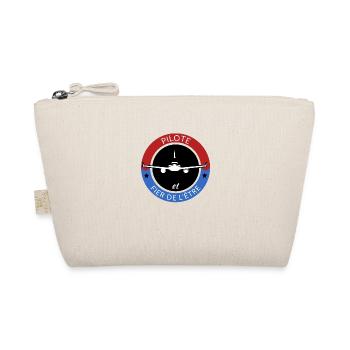 Cadeau pour Pilote d´avion et fier de l´être - Trousse biologique - nature - Devant