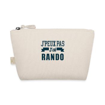 Je peux pas j'ai rando - Trousse biologique - nature - Devant