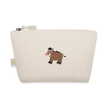 Wildschwein - Bio-Täschchen - Natur - Vorne