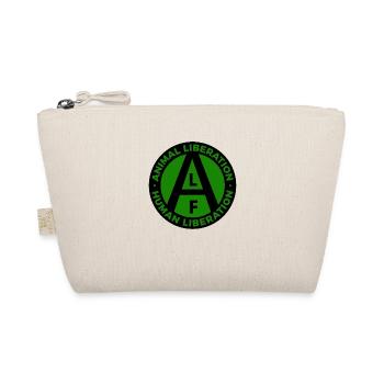 ALF Human Liberation Animal Liberation Black Green - Organic Pouch - nature - Front