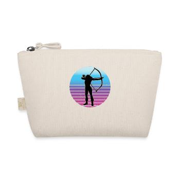 Archery Archer Target Sport - Organic Pouch - nature - Front