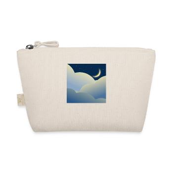 Night sky with moon - Organic Pouch - nature - Front