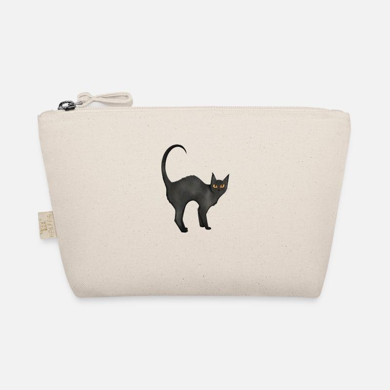 Cat Black Organic Pouch