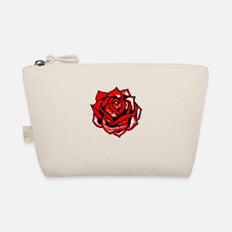 pink flower Organic Pouch