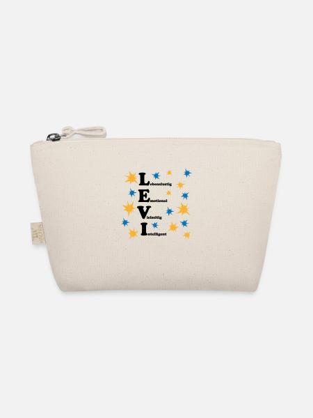Levi - Bio-Täschchen - Natur - Vorne