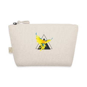 Yellow parrot - Organic Pouch - nature - Front
