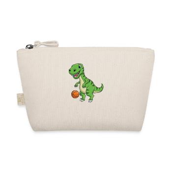 Dinosaurier - Basketball - Bio-Täschchen - Natur - Vorne