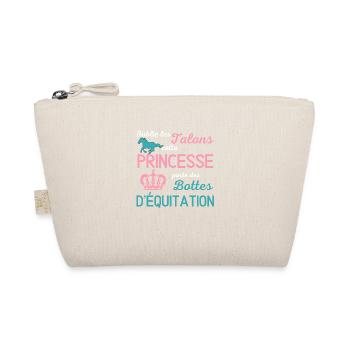 Equitation cheval cavalière cadeau princesse - Trousse biologique - nature - Devant