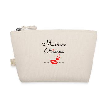 Maman bisous tendresse Idée cadeau original - Trousse biologique - nature - Devant