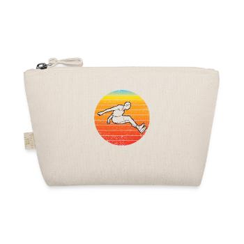 Long Jump Triple Jump Long Jump Sports Instructor - Organic Pouch - nature - Front