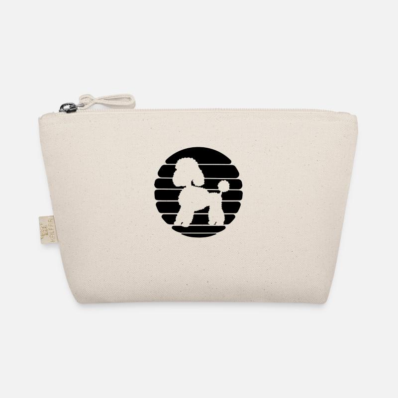 Poodle Design Sunset Owner Mistress Organic Pouch