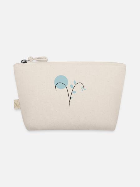 Astrological sign ram Aries - Organic Pouch - nature - Front