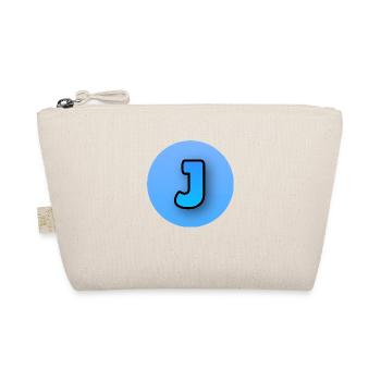 J - Design | blau - Bio-Täschchen - Natur - Vorne