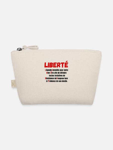 Liberté définition-légende inventée pour notre - Trousse biologique - nature - Devant