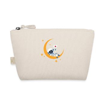 Pajamas Astronaut Moon Universe Sandman Sleep - Organic Pouch - nature - Front