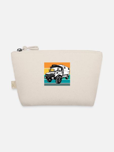 Camping - Unimog - Coucher de soleil - Oldtimer - Trousse biologique - nature - Devant