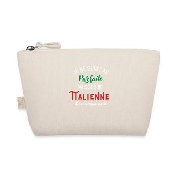 Pas parfaite mais italienne - Trousse biologique - nature - Devant
