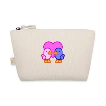 Love Ducks - Organic Pouch - nature - Front