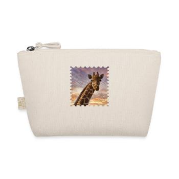 Girafe au coucher du soleil - Trousse biologique - nature - Devant