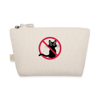 Black cat banned - Organic Pouch - nature - Front