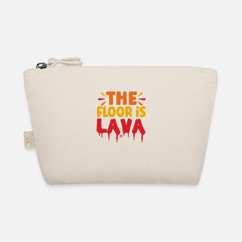 The floor is lava Organic Pouch