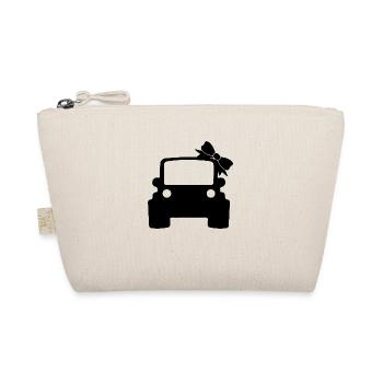 Femme avec véhicule tout-terrain - Trousse biologique - nature - Devant