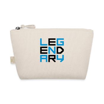 Legendary Square Logo - Organic Pouch - nature - Front
