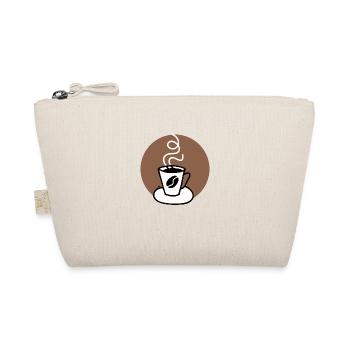 Drôle de tasse de café chaud pour le matin avec amour. - Trousse biologique - nature - Devant