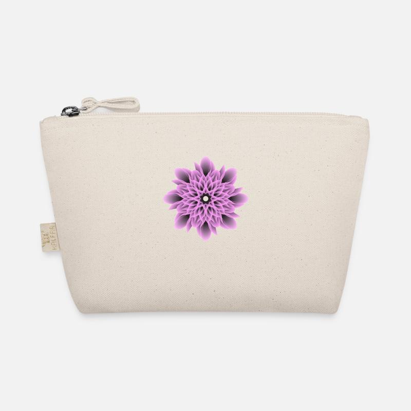 Illustration de fleurs violettes Trousse biologique