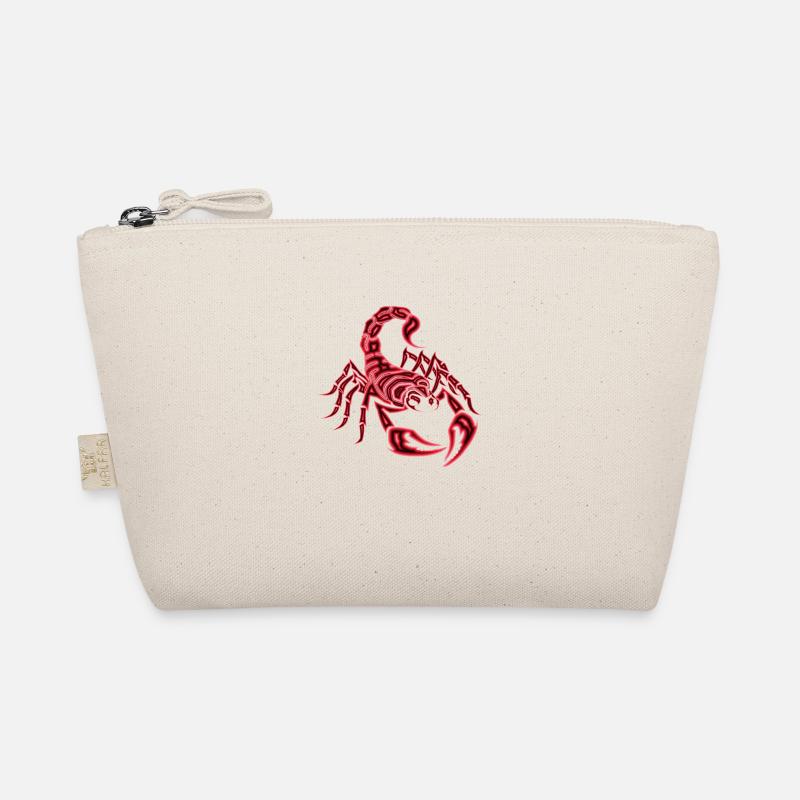 Scorpio, red Organic Pouch