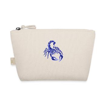 Scorpion, bleu - Trousse biologique - nature - Devant