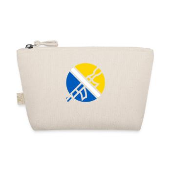 Ukraine Anti War Sign - Organic Pouch - nature - Front