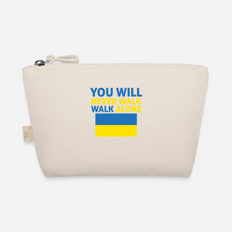 you will never walk alone ukraine - Organic Pouch - nature