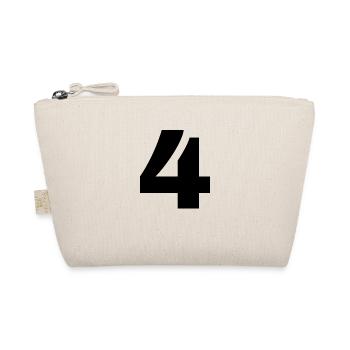 The number 4 - Organic Pouch - nature - Front