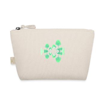 Champignon Peinture Fluo Verte Miroir - Trousse biologique - nature - Devant