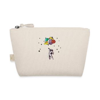 Astronaut with balloons - Organic Pouch - nature - Front