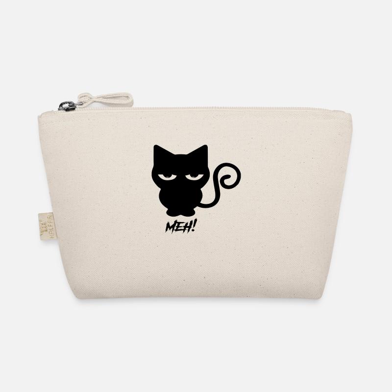 Chat d’Halloween Meh! Doux chat noir Trousse biologique
